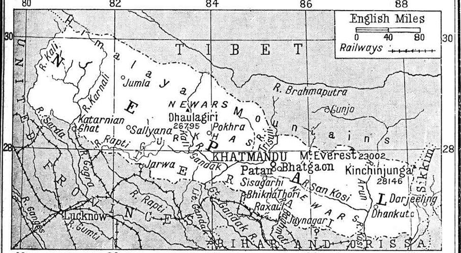 Carte en 1938
